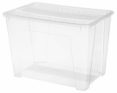 Ящик универсальный Econova Tex-box бесцветный 70л, 57 x 38 x 40.5см