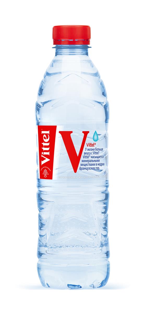 Минеральная вода VITTEL, 0,5 л