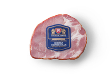 Шейка Омский бекон Фирменная копчено-вареная, ~450г