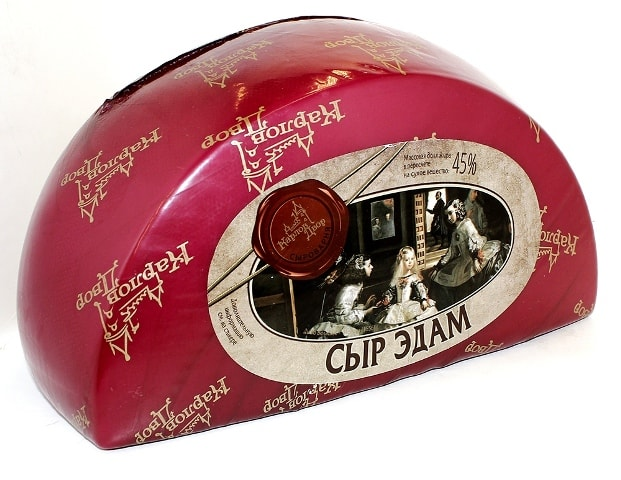 Сыр Карлов двор Эдам полутвердый слайсы 45%