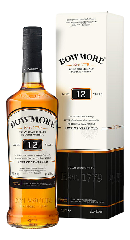 Изображение товара Виски шотландский Bowmore 12 лет, 0.7л