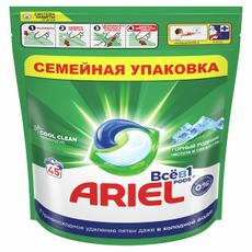 Капсулы для стирки Ariel Горный родник (19.1г x 45шт), 859.5г