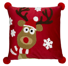 Подушка 23rd Avenue Олень бархатная, 45 x 45см