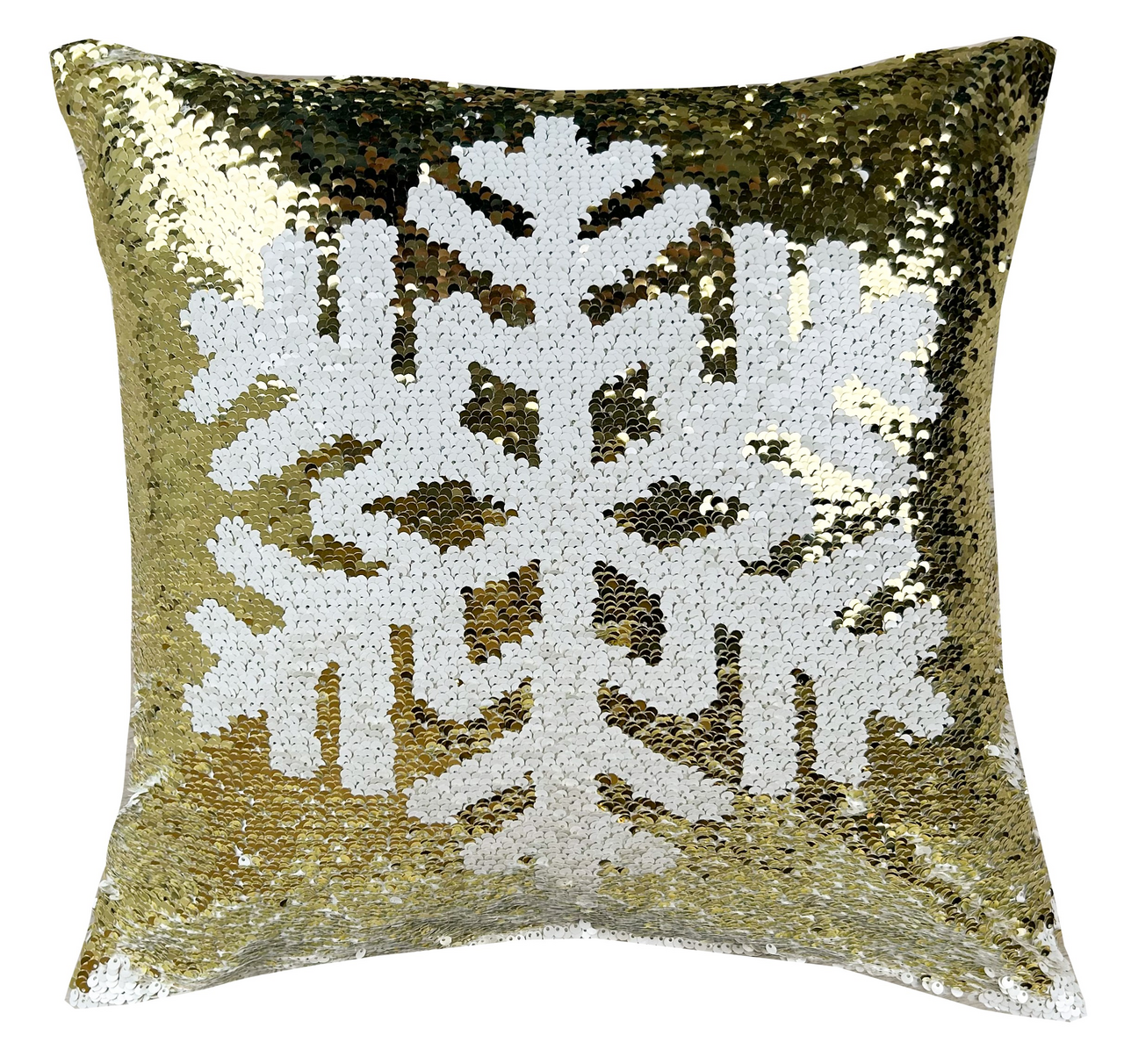 Подушка 23rd Avenue Снежинка с пайетками, 45 x 45см