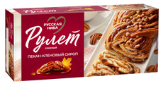 Рулет Русская нива слоеный пекан и кленовый сироп, 300г