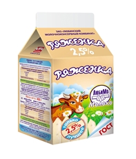 Ряженка Любимое молоко 2.5%, 450г
