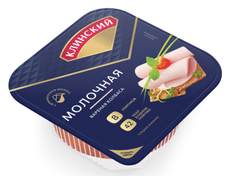 Колбаса Клинский Молочная вареная нарезка, 190г