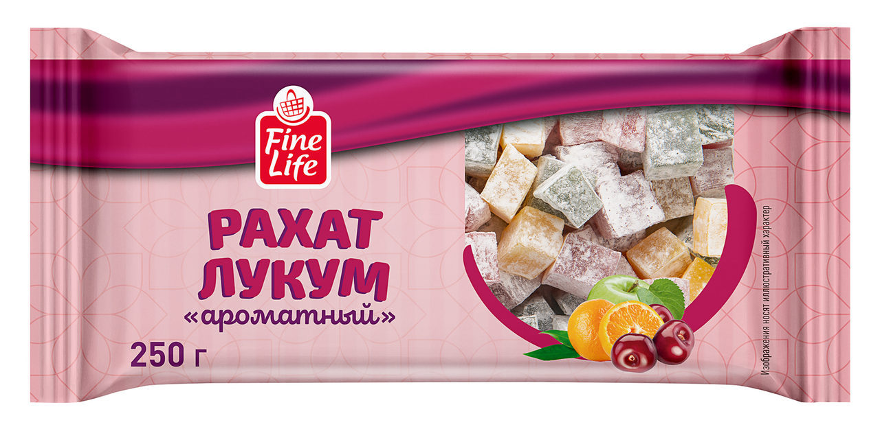 Fine Life Рахат лукум ароматный, 250г