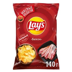 Чипсы Lay's бекон, 140г
