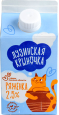 Ряженка Лузинская крыночка 2.5%, 450г