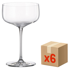 Набор бокалов для мартини Crystal Bohemia Anas, 320мл x 6шт