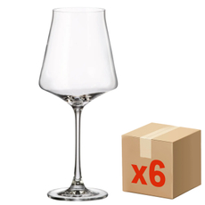 Набор бокалов для вина Crystal Bohemia Cettia, 600мл x 6шт