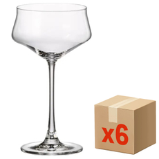 Набор бокалов для мартини Crystal Bohemia Cettia, 300мл x 6шт