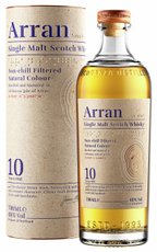 Виски Arran Single Malt 10 лет в подарочной упаковке, 0.7л