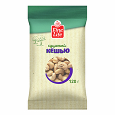 Fine Life Кешью сушеный, 120г