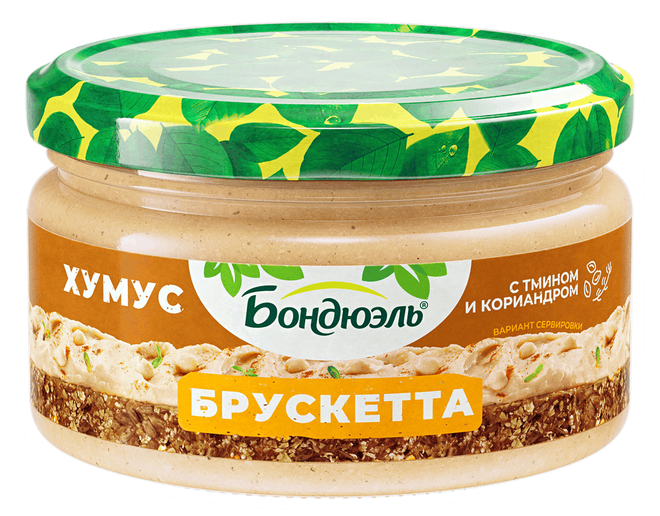 Хумус Бондюэль Брускетта, 220г