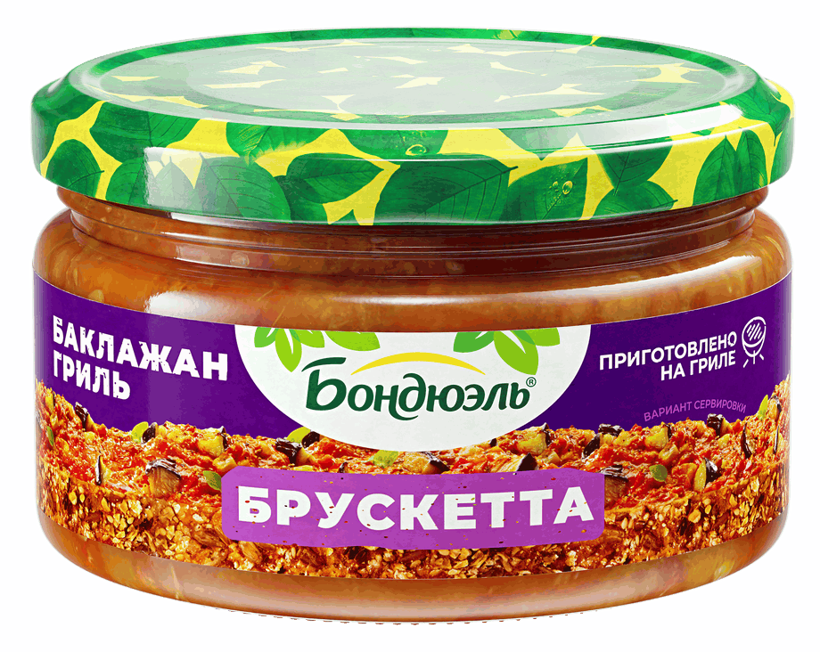 Баклажан Бондюэль Брускетта, 220г