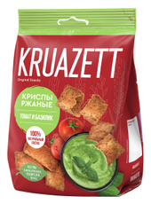 Криспы Kruazett ржаные Томат и базилик, 70г