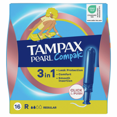 Тампоны Tampax Pearl Compak Regular, 16шт