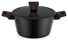 Tarrington House Кастрюля с крышкой Forged Black 4.3л, 24см