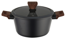 Tarrington House Кастрюля с крышкой Forged Black 2.6л, 20см