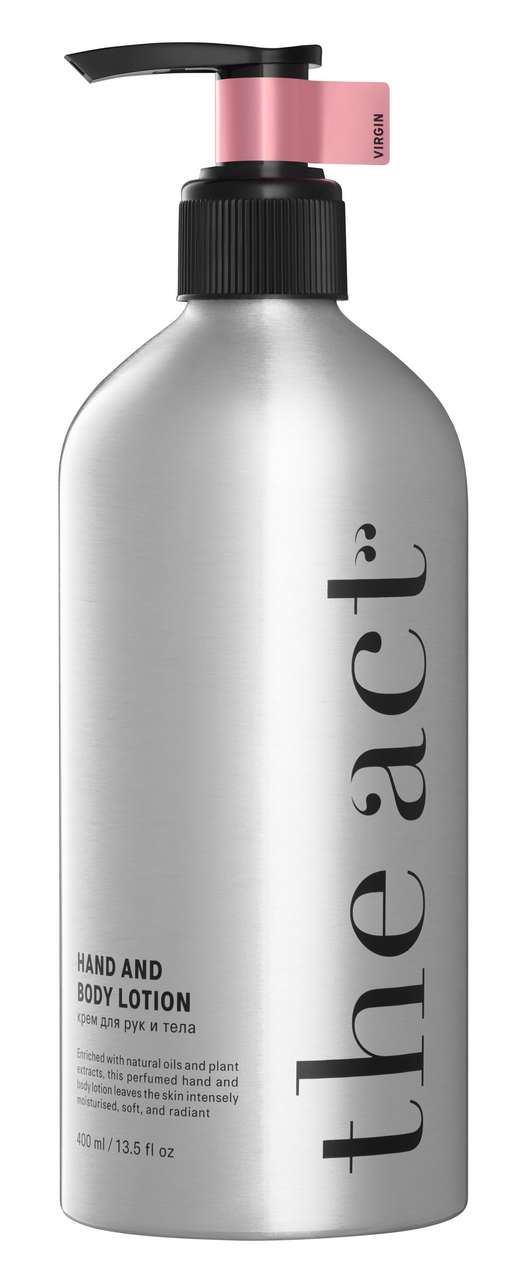 Изображение товара Крем для рук и тела The Act Virgin 400 мл глубокое увлажнение и восстановление