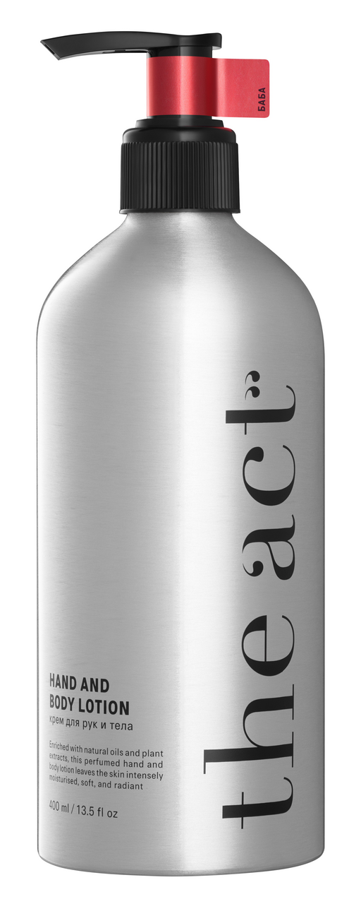 Изображение товара Крем для рук и тела The Act Баба 400мл натуральный увлажняющий с ароматом