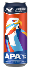 Пиво Горьковская пивоварня APA, 0.45л