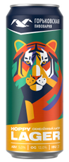 Пиво Горьковская пивоварня Hoppy Lager, 0.45л