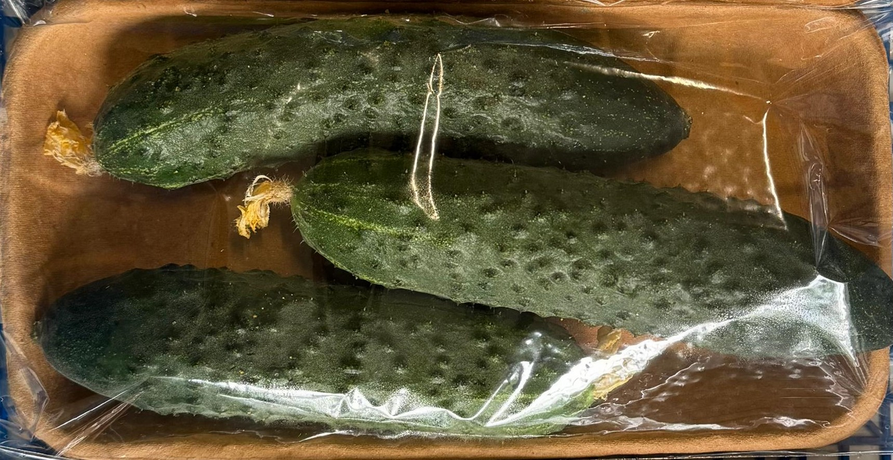 Огурцы свежие фасованные, 400г
