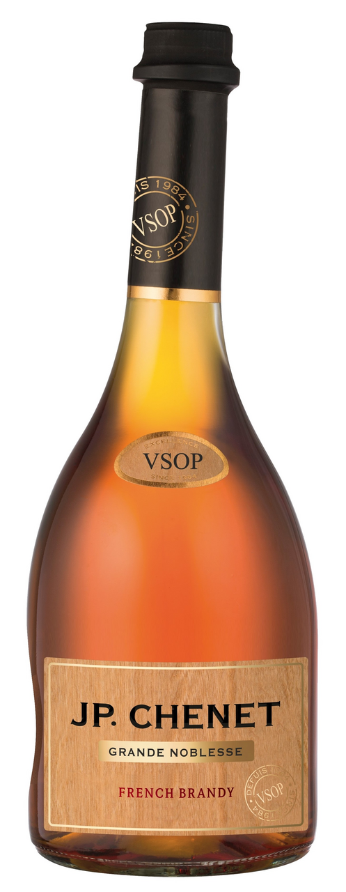 Изображение товара Бренди J.P. CHENET VSOP выдержанный, 0.7 л с бархатистым вкусом и ароматом специй