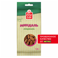 Fine Life Миндаль жареный, 120г