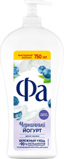 Крем-гель для душа Фа черничный йогурт, 750мл