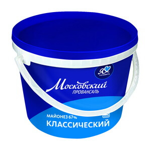 Майонез Московский провансаль Классический 67%, 5л