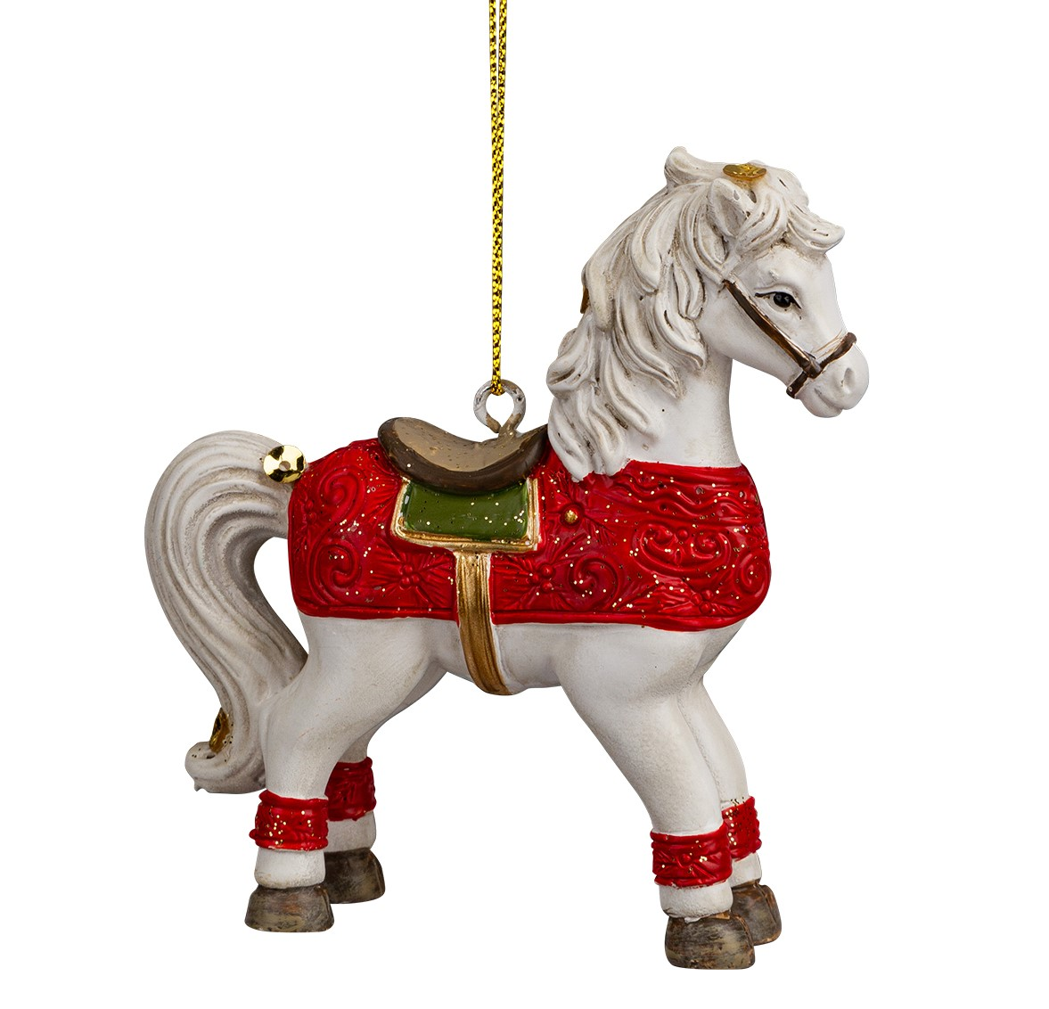 Украшение Erich Krause Decor Лошадка в попоне, 8.5см