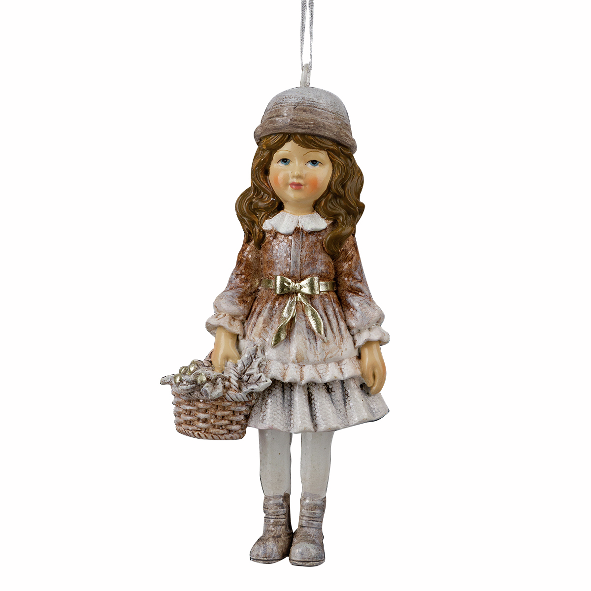 Украшение Erich Krause Decor Девочка с корзиной, 11см