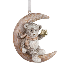 Украшение ErichKrause Decor Мишка на месяце, 7см