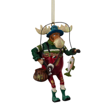 Украшение Erich Krause Decor Лось-рыбак, 11см