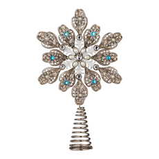 Верхушка Erich Krause Decor Ледяной цветок металл, 32см