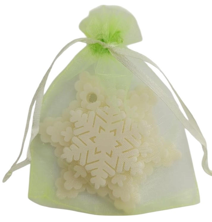 Саше-свеча Kukina Raffinata ароматическая Снежинка микс