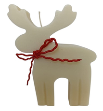 Свеча Kukina Raffinata Лось с бантиком