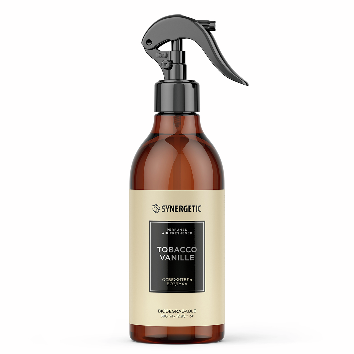 Освежитель воздуха парфюмированный Synergetic Табак-ваниль, 380мл