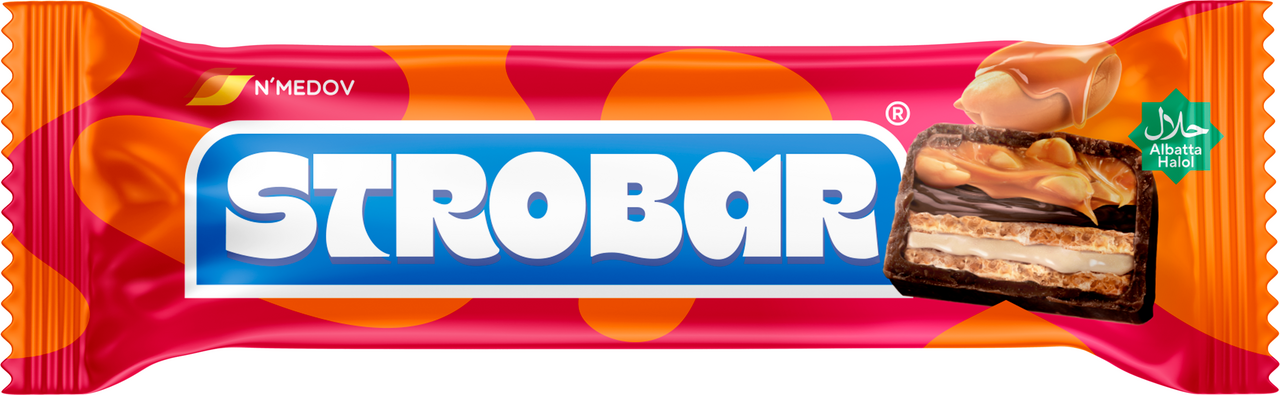 Батончик шоколадный Strobar с орехами, 40г