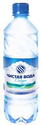 Вода Чистая вода Сибири питьевая негазированная, 500мл