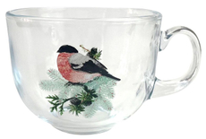 Стакан Kukina Raffinata Снегирь стекло, 480мл