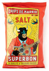 Чипсы картофельные Superbon с солью, 135г