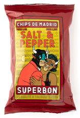 Чипсы картофельные Superbon с солью и перцем, 135г