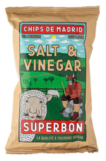 Чипсы картофельные Superbon с солью и уксусом, 135г
