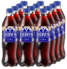 Напиток Evervess Cola Vanilla Ice вкус Ванильное мороженое газированный, 500мл х 12 шт