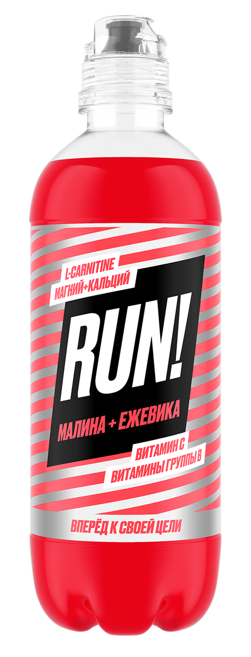 Изображение товара Напиток витаминизированный Run со вкусом малины и ежевики негазированный, 500мл